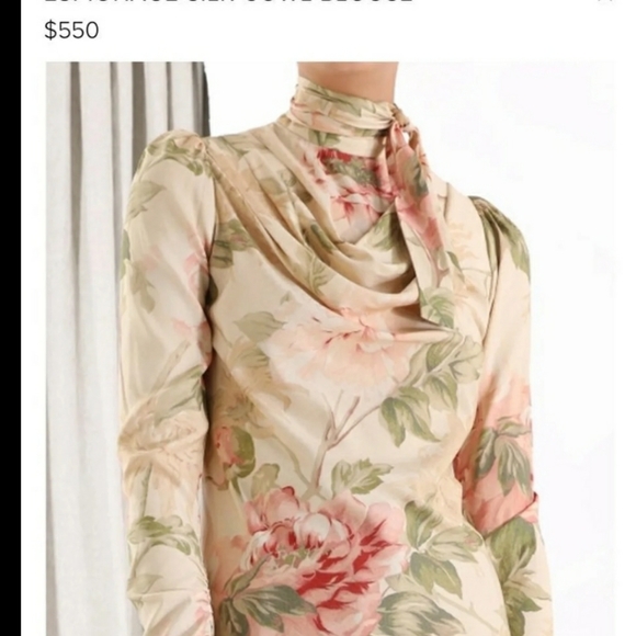 Zimmermann Tops - NWT Zimmermann Espionage Cowl blouse